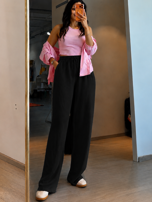 Pantalon en Lin
