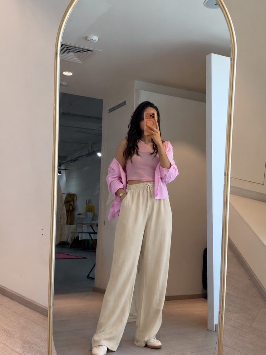 Pantalon en Lin