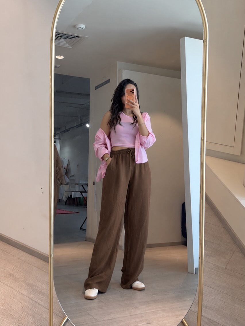 Pantalon en Lin